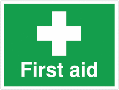Construction Signs - First Aid SW00846
