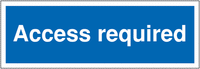 Disabled Parking Signs - Access Required SSW00683