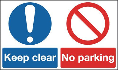 keep clear / no parking Multi-Message Signs SSW0582