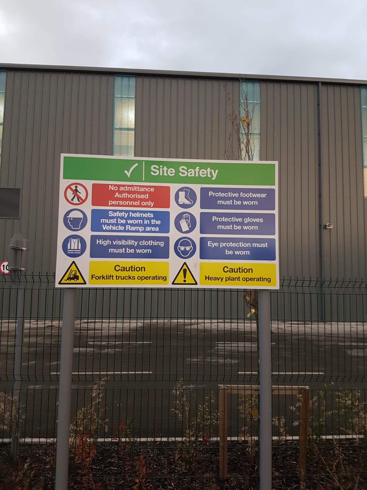 Construction Safety Signs