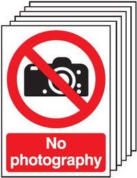 No photography - 6 Pack SSW0592
