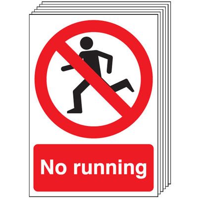 No running - 6 Pack SSW0593