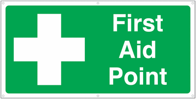 Banner Signs - First Aid Point SW00854