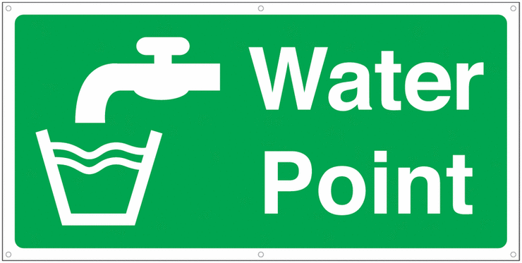 Banner Signs - Drinking Water SW00856