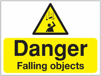 Construction Signs - Danger Falling Objects SSW00864