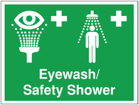 Construction Signs - Eye Wash/Safety Shower SW00842
