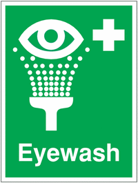 Construction Signs - Eye Wash SW00847