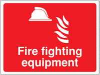 Construction Signs - Fire Fighting Equipment SW00833