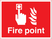 Construction Signs - Fire Point SW00839