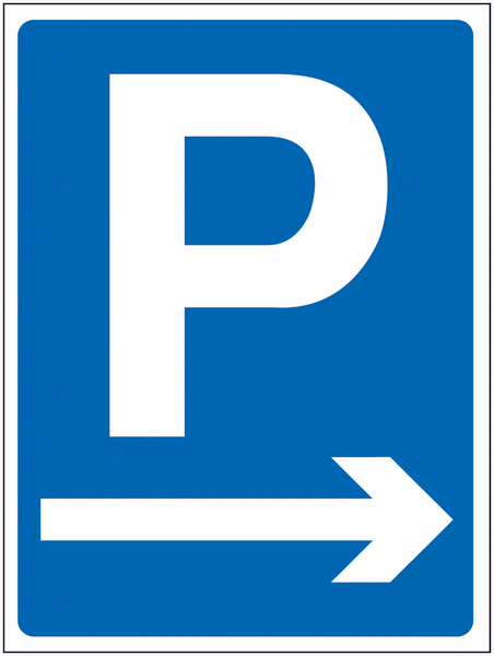 Construction Signs - Parking Arrow RightSSW00678