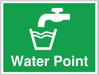 Construction Signs - Water Point SW00845