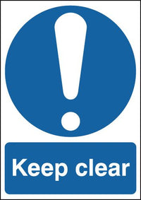 keep clear signs  SSW00737