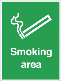 Smoking area Sign SSW00683