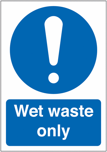 Wet waste only  SSW00912