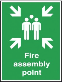 Fire Assembly Outdoor Sign SSW0310