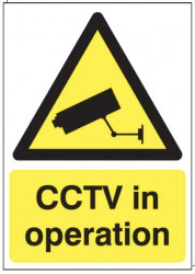 CCTV In Operation Signs SSW0056