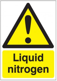 Liquid Nitrogen Signs SSW0260