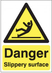 Danger Slippery Surface Signs SSW0256