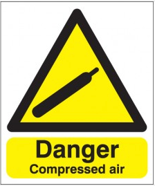 Danger Compressed Air Signs SSW0249