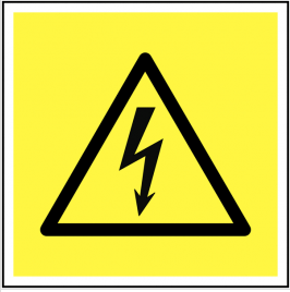 Electrical Hazard Symbol Signs SSW0229
