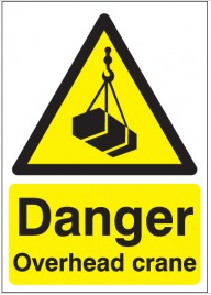 Danger Overhead Crane Signs SSW0212