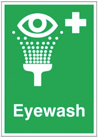 Eyewash Signs For Medical Emergencies SSW0199