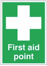 First aid point signs SSW0195