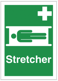 First aid Stretcher sign SSW0183