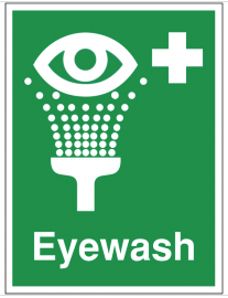 Eyewash location sign SSW0180
