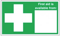 First Aid Is Available From Signs SSW0179