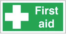 First Aid Photoluminescent Signs SSW0177
