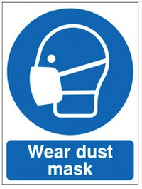 Wear Dust Mask Signs SSW0157