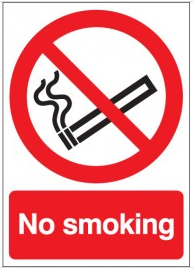 No Smoking Sign SSW0112