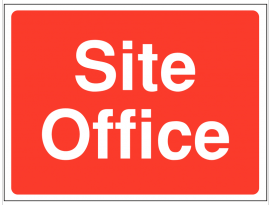 Site Office construction sign SSW0070